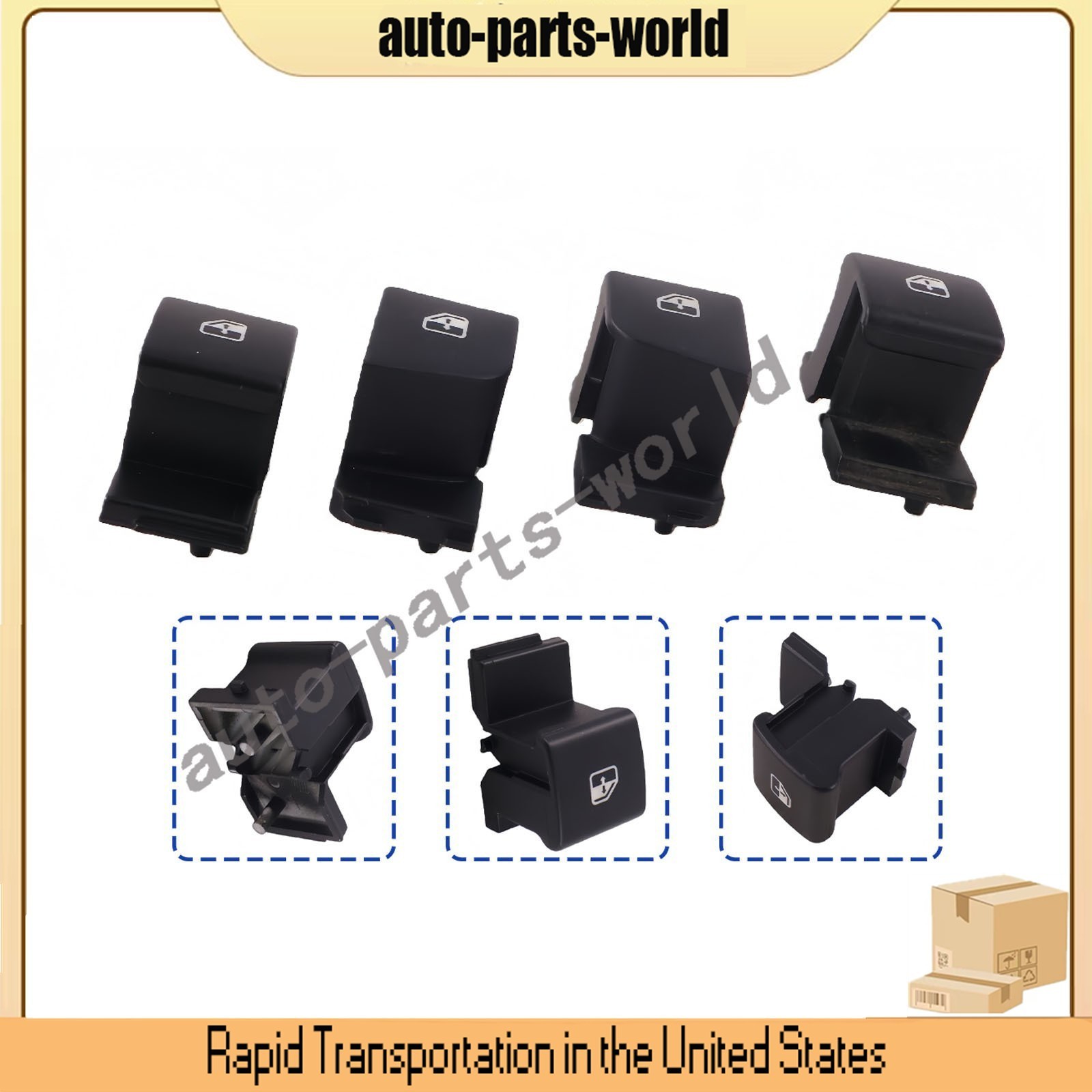 Maserati Quattroporte 2003-2012 FRONT+LEFT Window switch P/N 247993