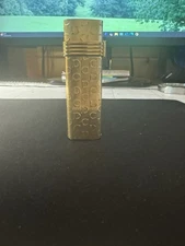 Christian Dior Gold Plated Lighter with extra flints