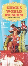 Circus World Museum Baraboo WI Brochure 1992 Ringling Bros