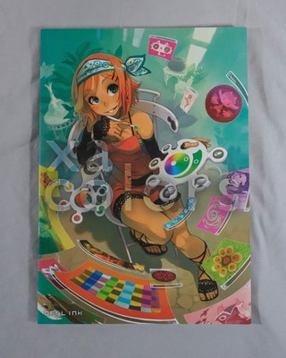 Xa Colors Art Book CFSL Ink (Good condtion only because of creases on top)