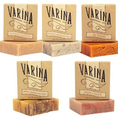 Patchouli Soap Variety - 5 Pack - Gentle Cleansing for Sensitive Skin, Earthy...