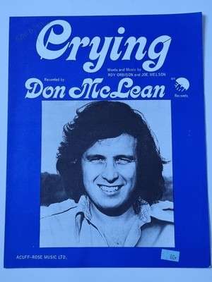 Crying Don McLean Noten