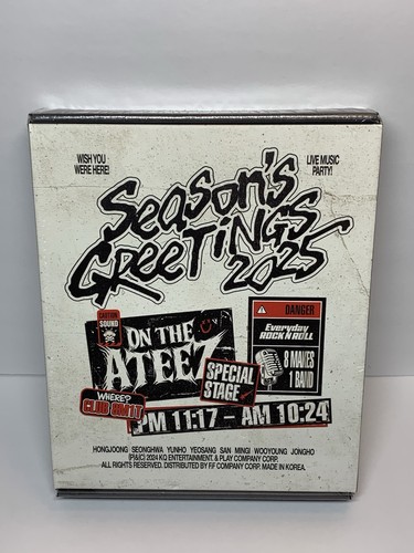 ATEEZ 2025 SEASON'S GREETINGS POB Kpop ~ New & Sealed US SHIP