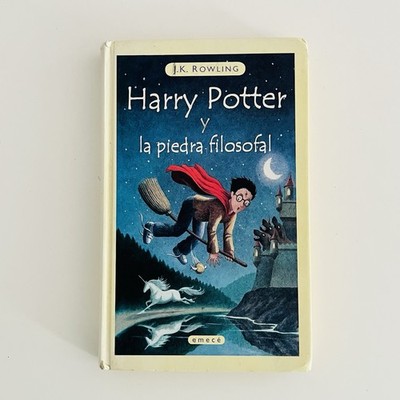 LIBRO Harry Potter y la piedra filosofal Emece Editores 2000 español 15ª edición