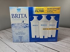 Brita Pitcher Filters 3 Pack Replacement New