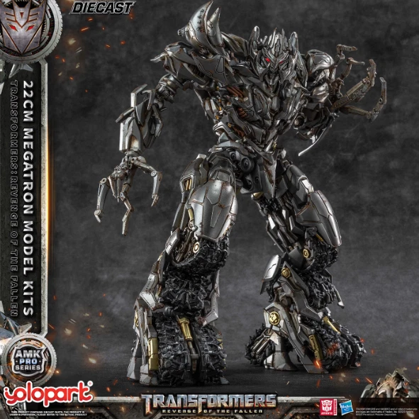 Yolopark Transformers Movies Soundwave Megatron Figures AMK PRO Model Kit New - Image 3 of 4