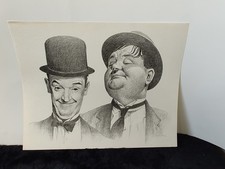 Laurel & Hardy Bill Bates Print 11x14 size