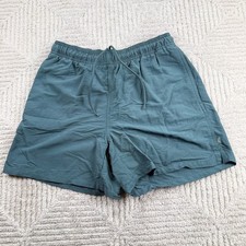 Tna Aritzia Nylon Athletic Shorts Womens Small Slate Blue Sporty Beach Gorpcore