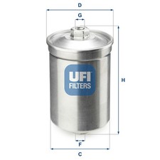 UFI Kraftstofffilter 31.502.00 für AUDI BENTLEY FERRARI  passend für FIAT FORD