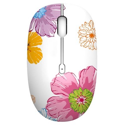 M101 Wireless Mouse Cute Silent Computer Mice with USB Receiver, 2.4G Optical...