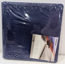 NEW Creative Memories 12x12 Blue Scrapbook Album with white pages