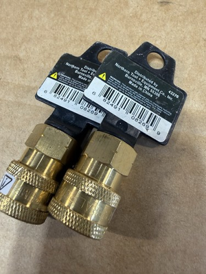 #ad NorthStar Pressure Washer Quick Coupler 1 4” QC F 1 4” NPT M 5000 PSI 43270 1pc $12.99