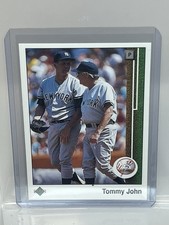 1989 Upper Deck #230 Tommy John New York Yankees