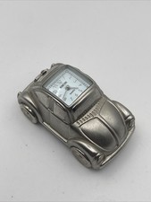 Miniature Vw Bug Clock Paper Weight By Rumours New Battery Miniature Vw Bug Clock Paper Weight By Rumours New Battery
