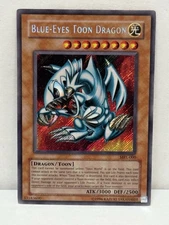 Blue-Eyes Toon Dragon MRL-000 Magic Ruler-Unlimited Edition Secret Rare Yugioh 3