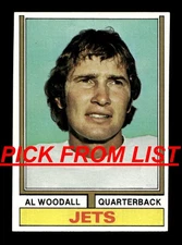 1974 Topps Football #2-268 EX/EX-MT Pick From List ALL PICTURED vv2