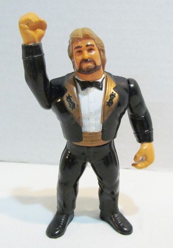 HASBRO WWF 1990 THE MILLION DOLLAR MAN TED DIBIASE...
