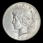 1926-S Peace Silver Dollar, Chice BU/MS++