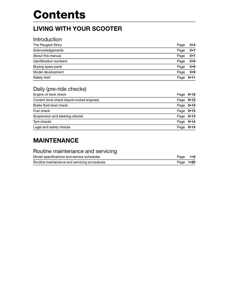 Peugeot Speedfight, Trekker & Vivacity Scooters (1996-2008) Haynes Repair Manual - Image 3 of 4