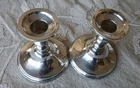VINTAGE TOWLE STERLING SILVER WEIGHTED CANDLESTICK HOLDER SE