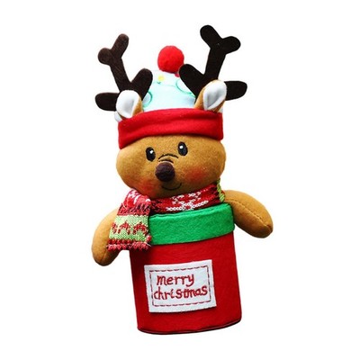 Weihnachten Süßigkeiten Box Plätzchen Tasche Goodies Tasche Weihnachtsdeko wiederverwendbar Urlaub