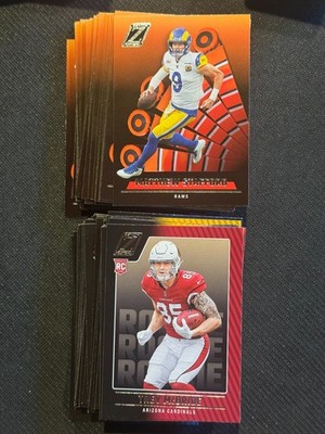 2022 Panini Zenith Football NFL Cards Base, Vets & Red Zone, RC, You Pick