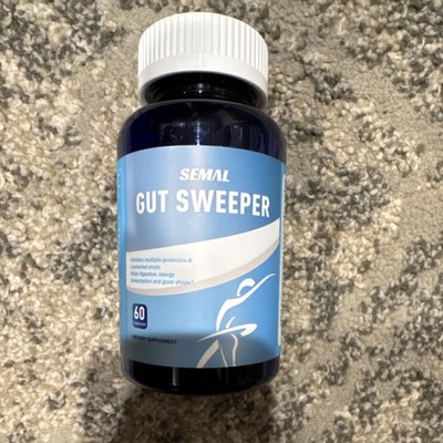 Semal Gut Sweeper Digestive Support Probiotic 60 Capsules Gluten-Free Non GMO