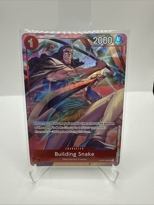 One Piece Building Snake OP09-008 Best Selection Vol.4 NM Eng