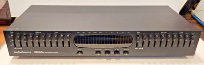 Audiosource Model EQ 100 Graphic Equalizer SOLD AS IS - FOR PARTS OR REPAIR