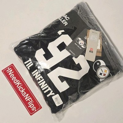 M&N x Steelers x Mac Miller 92 Til Infinity Hoodie | Size LARGE | 100% AUTHENTIC
