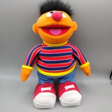 Fisher Price Sesame Street Tickle Me Ernie Doll 11" 2006 PARTIALLY Working