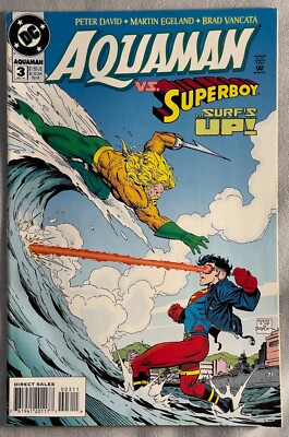 Aquaman #3: Aquaman vs. Superboy, DC Comics 1994, VF