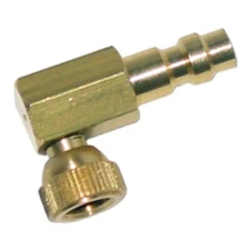 Star Products 74853 Small Schrader Right Angle Adapter with Quick Coupler Plug