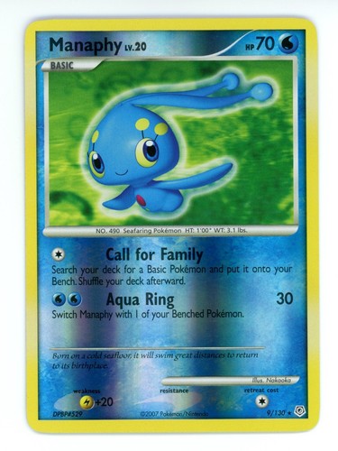 マナフィ【1ED】DPBP#529 Manaphy - DP1 Entry Pack Diamond Pearl DPBP#529 Pokemon Card HP | eBay