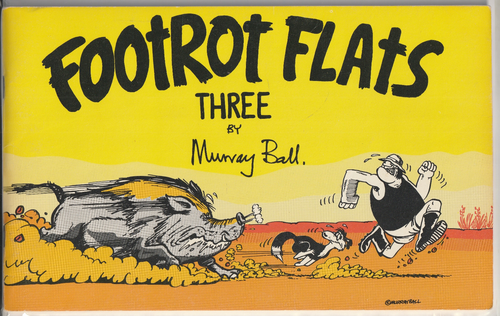 Footrot Flats #3 Very Rare 1st Print July 1980 - Murray Ball 