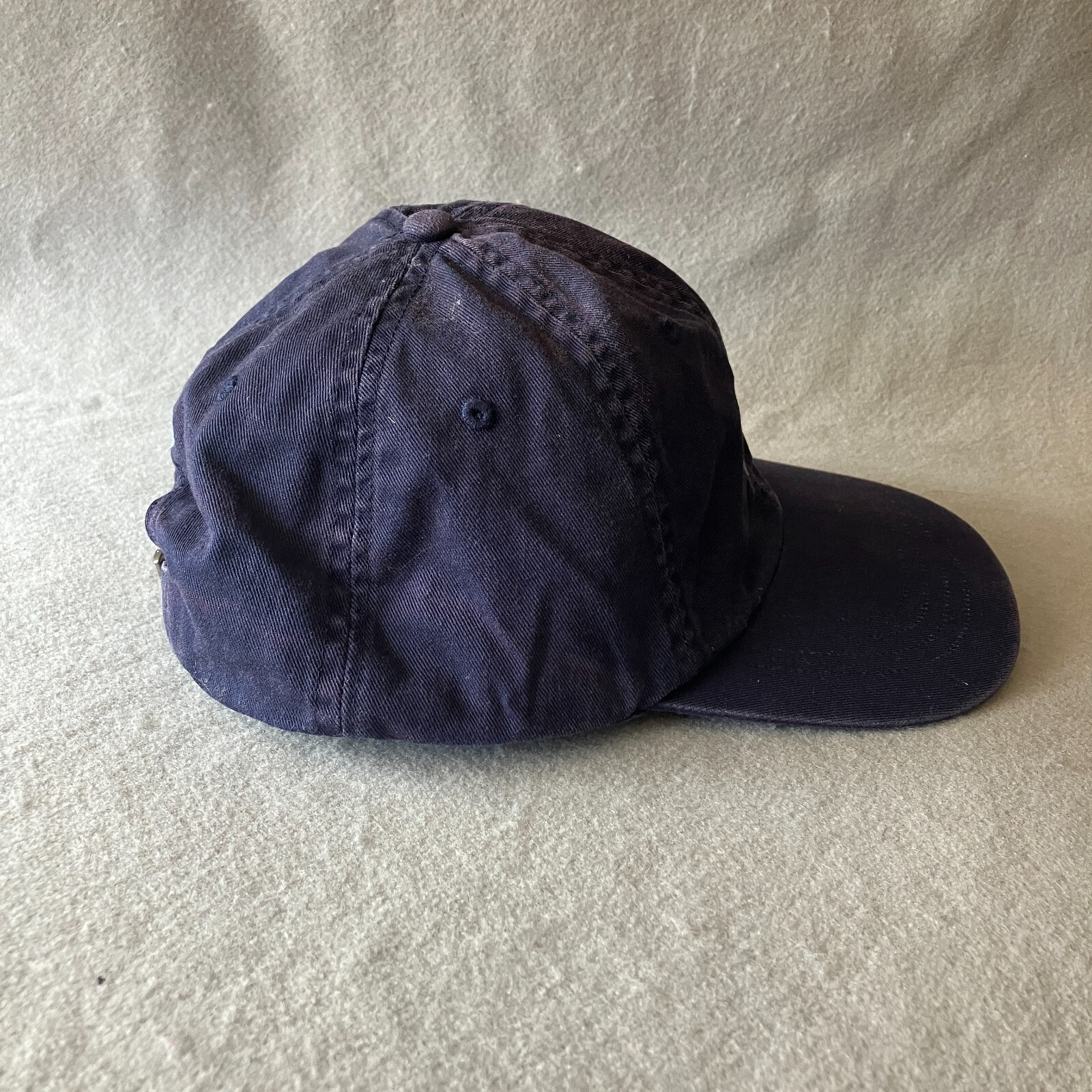 Cappello Polo Ralph Lauren Uomo Cinturino Schienale Blu Piccolo Pony Logo Papà Berretto Regolabile ^
