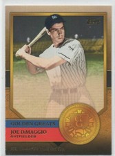 2012 Topps Baseball GOLDEN GREATS #GG-22 Joe DiMaggio NEW YORK YANKEES Insert 12