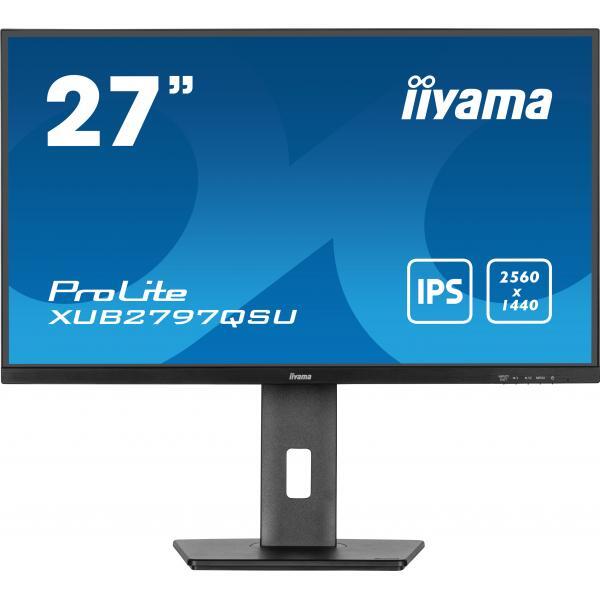 Iiyama 1481395 iiyama ProLite XUB2797QSU-B1 Monitor PC 61 cm (24") 2560 x 1440 P