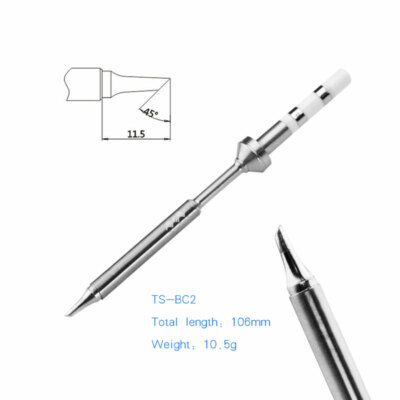 Miniware Specific Replacement BC2 Tips For Digital TS100 Soldering Iron DIY Tool