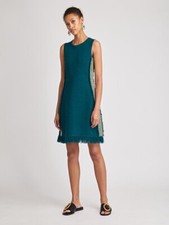 Oscar de la Renta Crew Neck Mini Dress Sz XS 2019 Pre fall lookbook