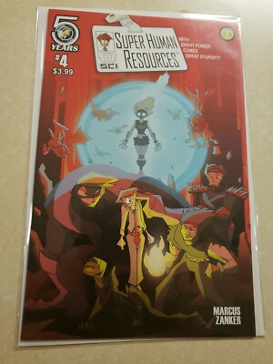 Super Human Resources Comic Book