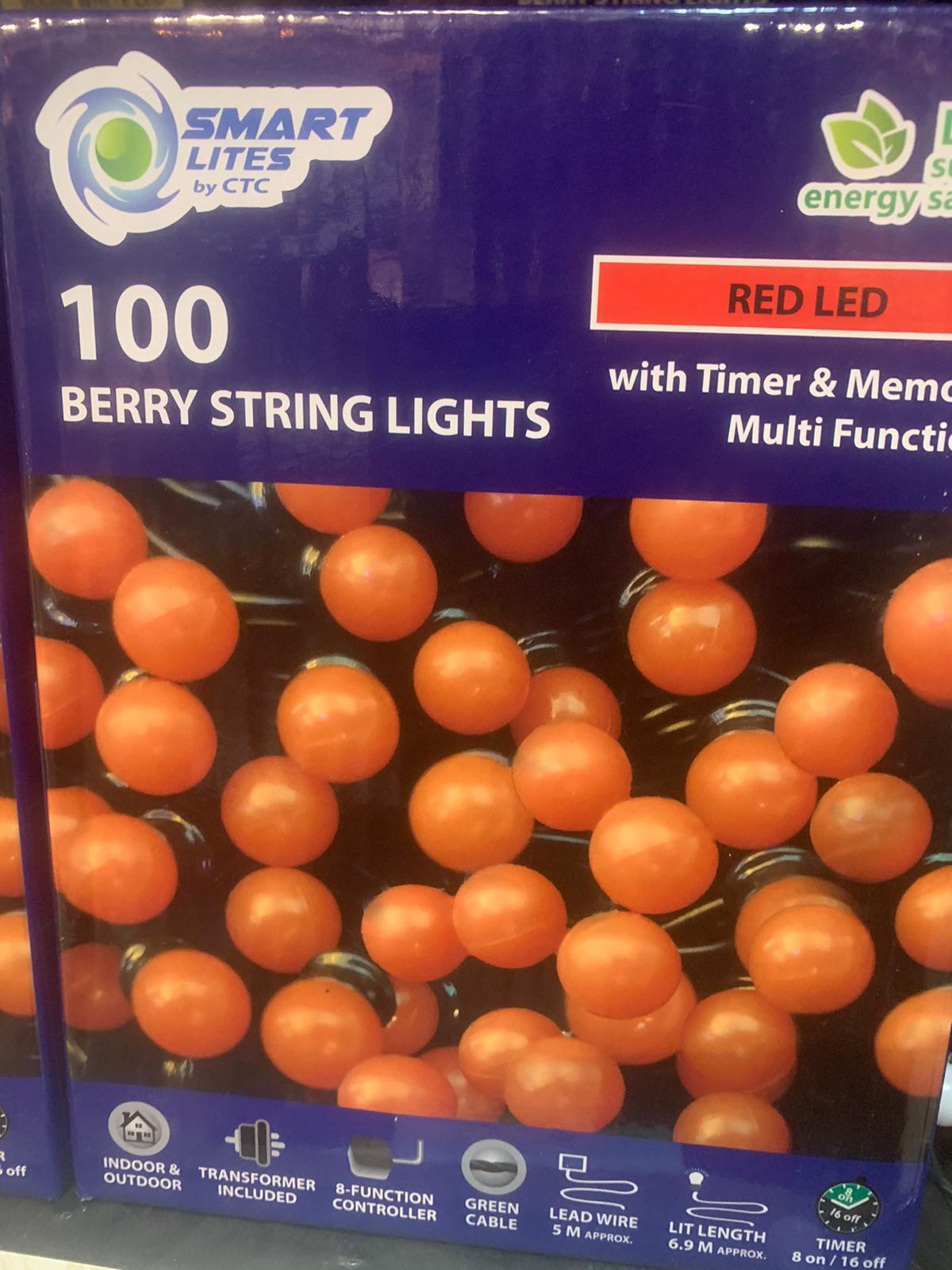 LED Cluster Fairy Christmas Lights Indoor Outdoor Xmas Tree Holiday