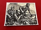 Group of German soldiers war Third Reich WW2 WWII Military repro Poster Print