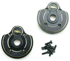 Treal Axial Capra / SCX10 III Brass Outer Portal Cover Set
