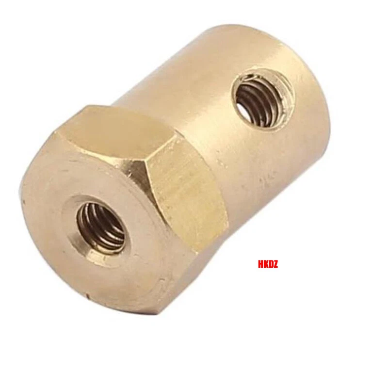 Brass Hex Motor Shaft Coupling Joint 2mm-8mm Adaptor for RC Model Car Boat Wheel - Image 4 of 4