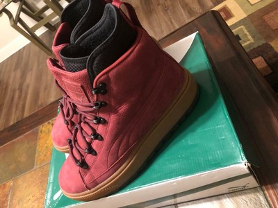 puma ren boot on feet