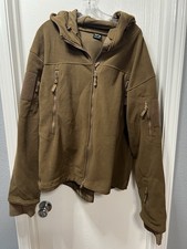 Condor. Outdoor Tactical SIERRA Hooded Fleece Jacket - TAN XXL