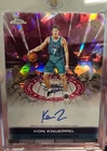 2025-26 Kon Knueppel Topps Chrome Sapphire Padparadscha Refractor 1/1  Auto RC
