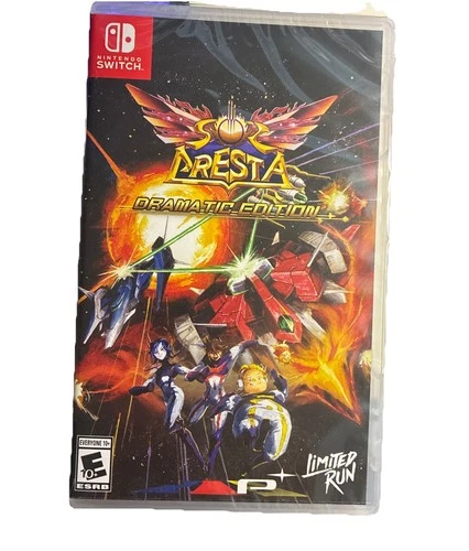 Sol Cresta: Dramatic Edition (Nintendo Switch, Limited Run #141) Factory Sealed