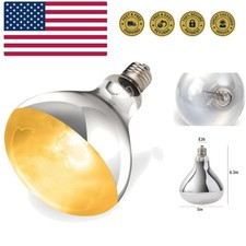 160W Reptile Heat Lamp Full Spectrum UVA UVB Reptile Sun Lamp Self-Ballasted ...